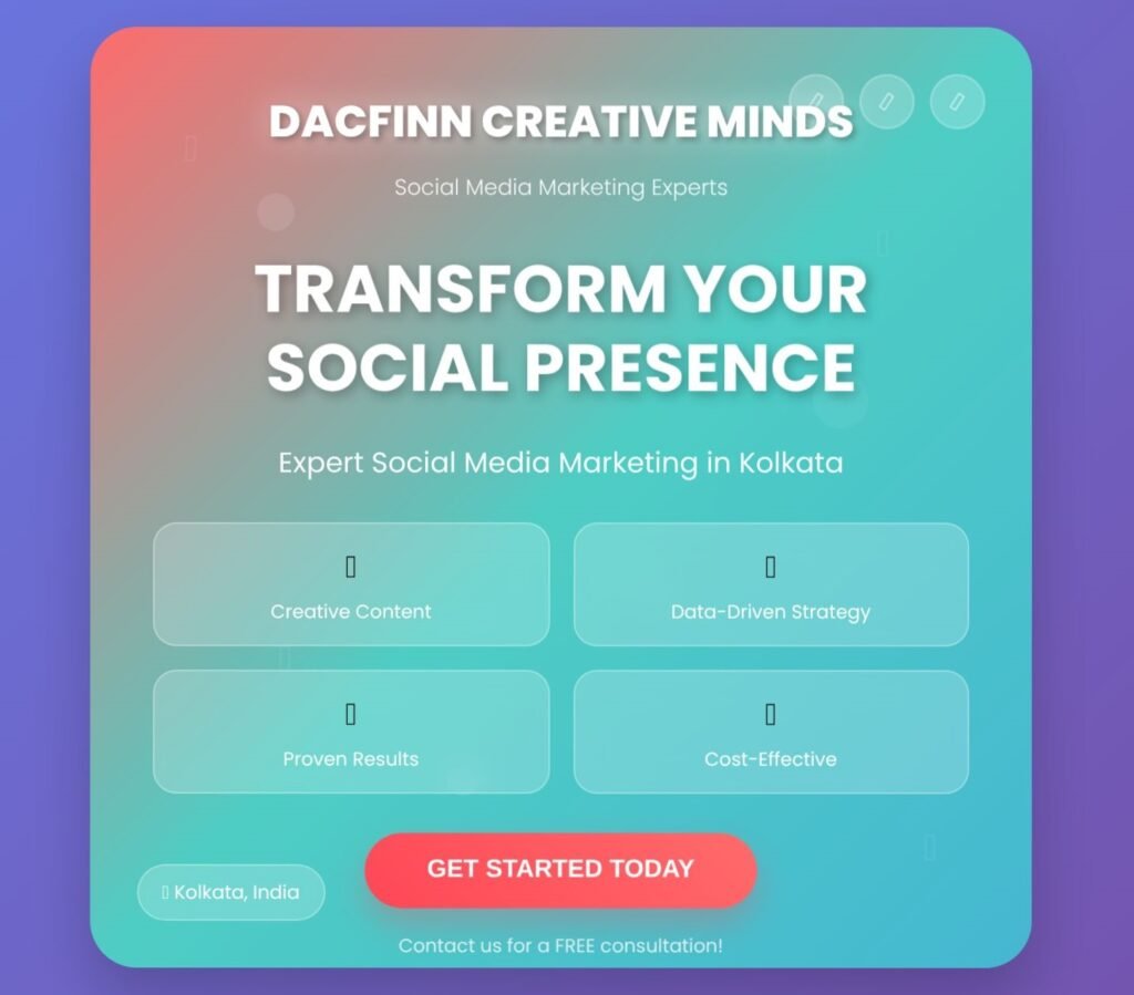 Social Media Marketing Service